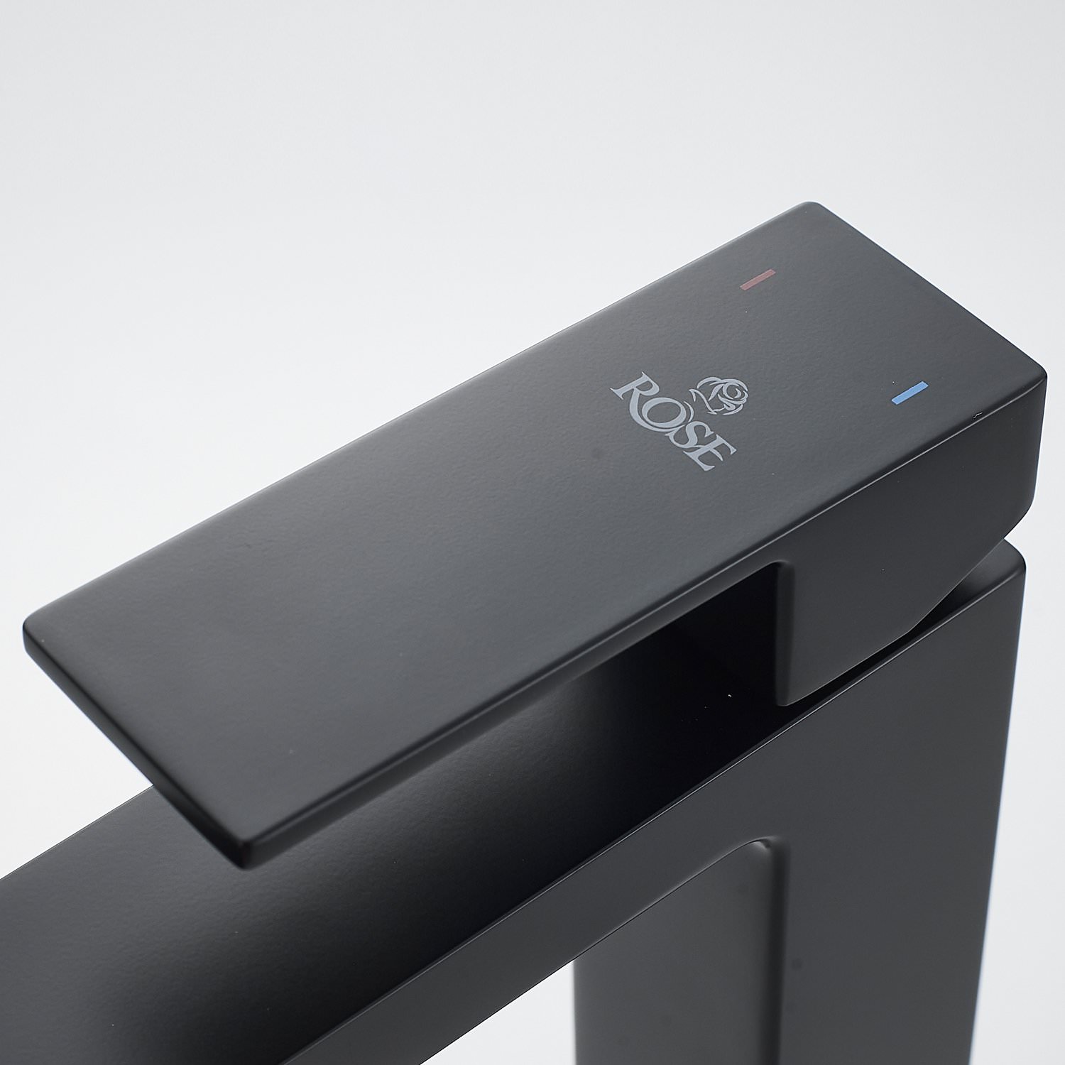 Смеситель для раковины Rose R1801H-1 черный в 100Kran: Широкий выбор и доступные цены.