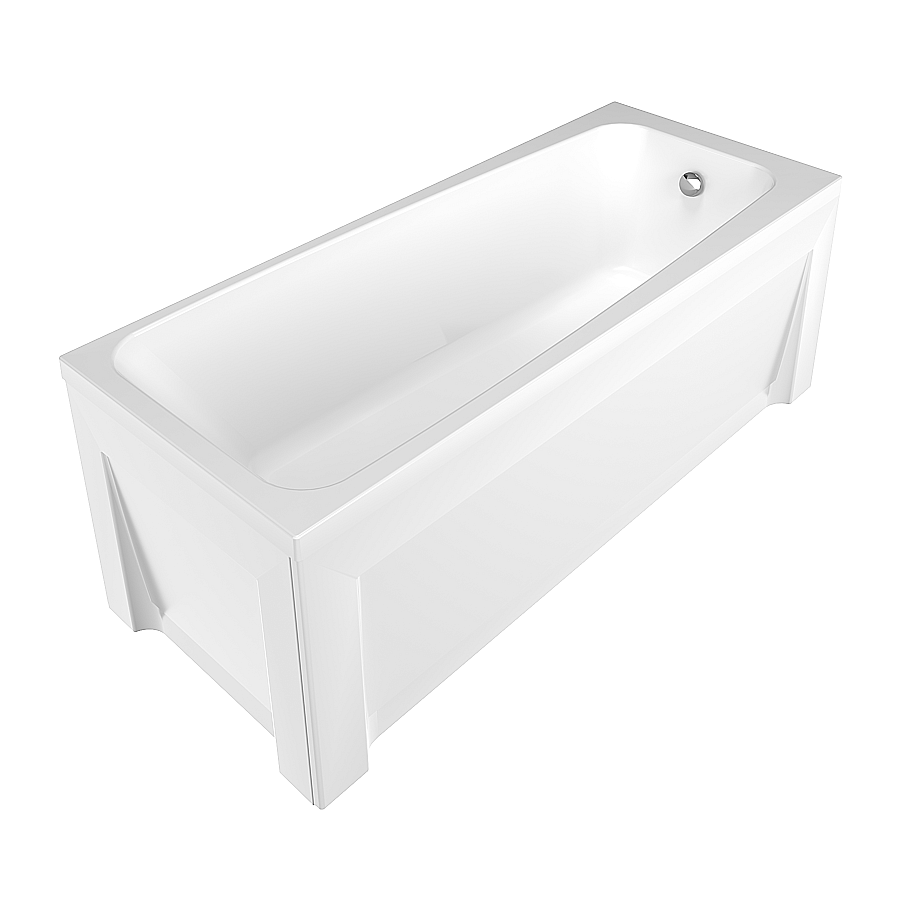 Ванна акриловая с гидромассажем 170х70 см Timo OLLI1770-KT17-SPV1505-T-CM-T-BM-T-CT-FP17S белая в 100Kran: Широкий выбор и доступные цены.