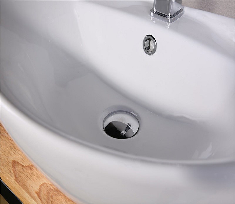 Раковина накладная  CeramaLux 9018 59,5 см белая в 100Kran: Широкий выбор и доступные цены.