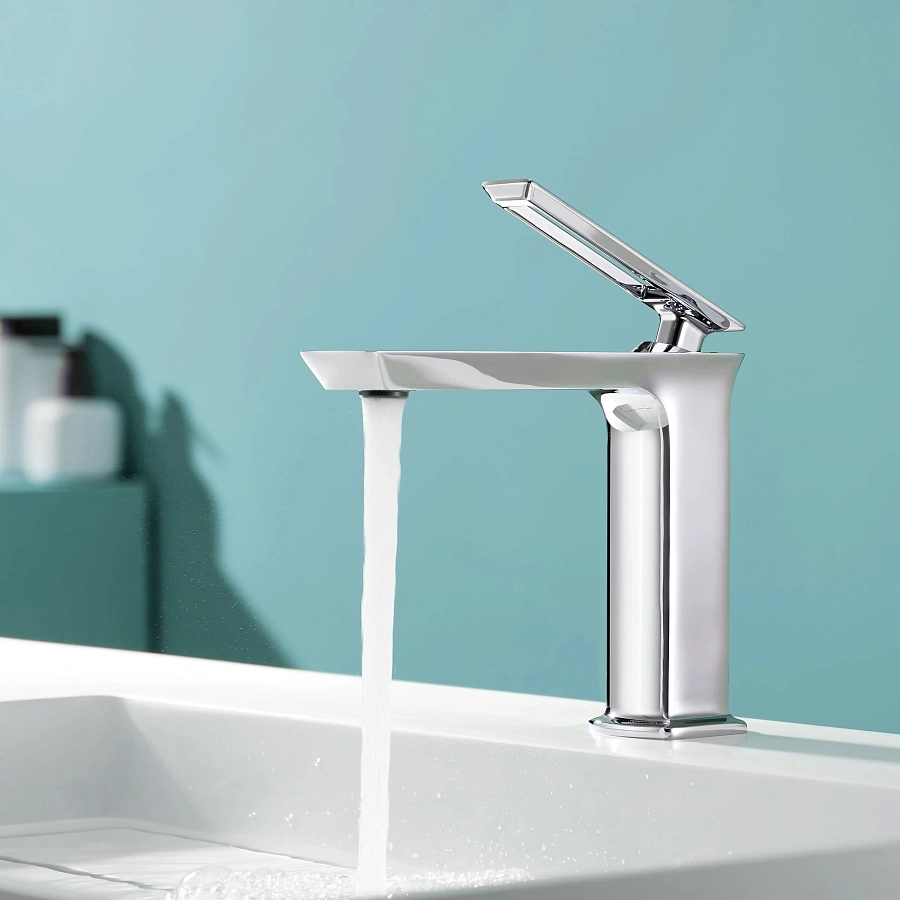 Смеситель для раковины FAUCET DREISER RH-1006-CP хром в 100Kran: Широкий выбор и доступные цены.