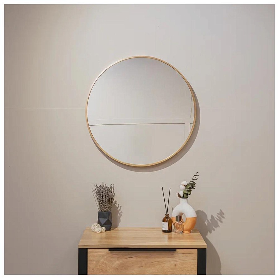 Зеркало Silver Mirrors SelenaD60 см ФР-00002536 цвет золото 100Kran: Широкий выбор и доступные цены.
