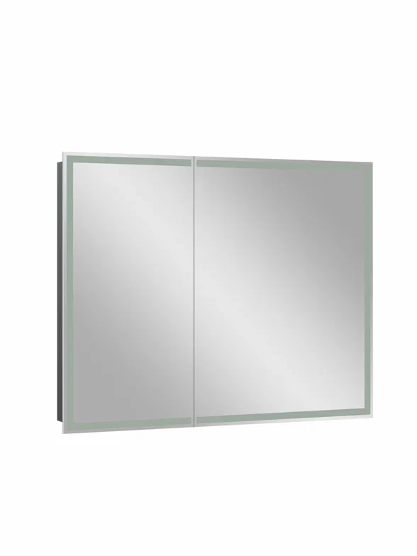 Зеркало-шкаф с подсветкой "Allure Led" 1000х800 розеткой МВК044 создать уют и комфорт, это просто!