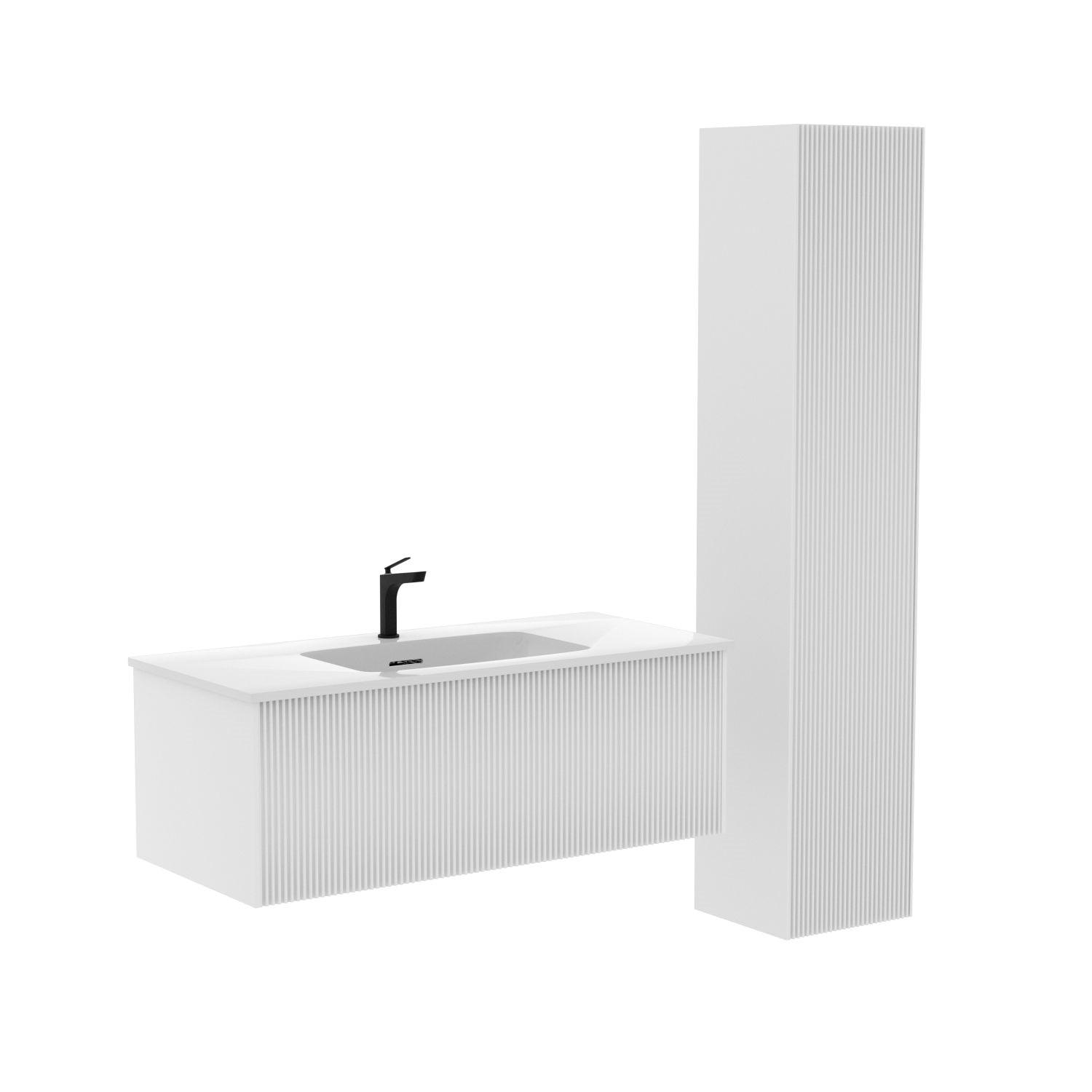 Пенал подвесной LA Fenice Terra Bianco 30 белый в 100Kran: Широкий выбор и доступные цены.