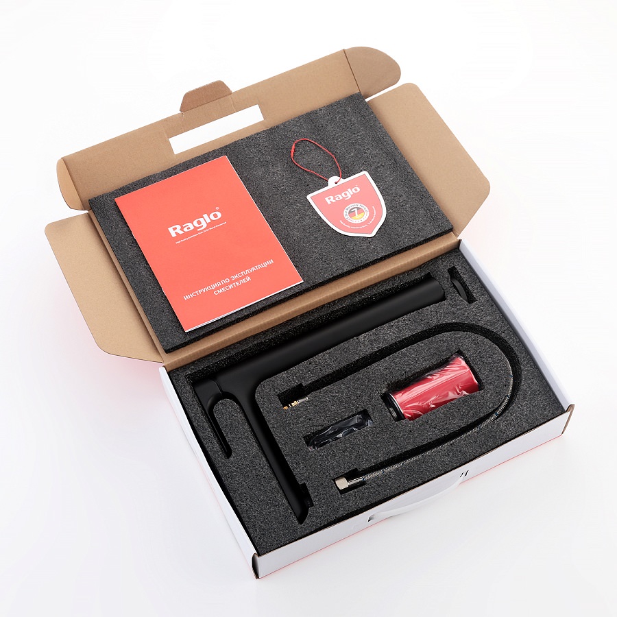 Смеситель для раковины Raglo R03.15.06 черный в 100Kran: Широкий выбор и доступные цены.