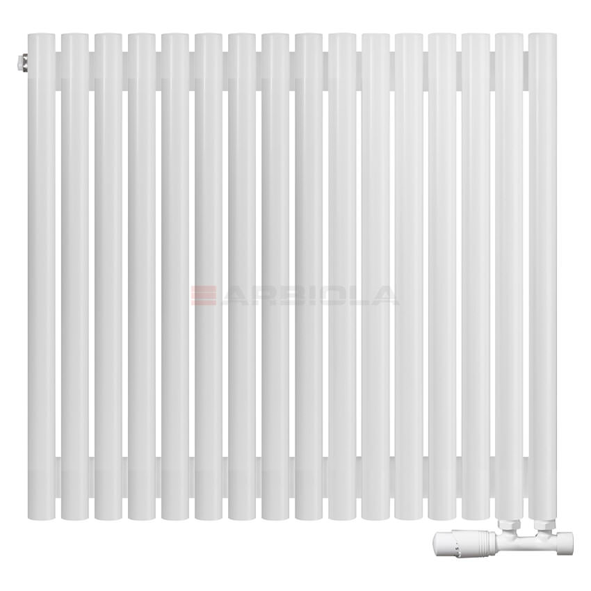 Вертикальный радиатор с нижним подключением Arbiola Iris V 108749 79,2 х 75 см ral classic от интернет-магазина сантехники 100Kran!