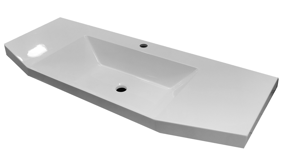 Раковина для мебели Marko Слим 110 белая 5021100 в 100Kran: Широкий выбор и доступные цены.