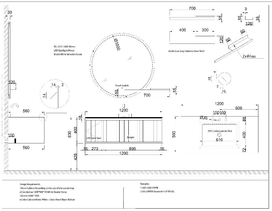 Тумба подвесная с раковиной Maxonor Pure Life SALON PLACER 120 см PL-MC07-120-BN грецкий орех в 100Kran: Широкий выбор и доступные цены.