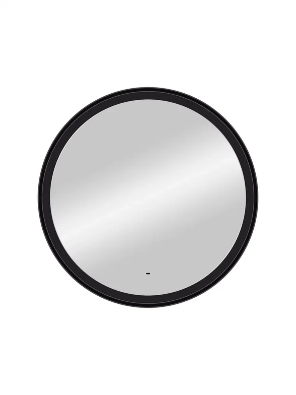 Зеркало с подсветкой "Planet black Led" D 1000 с бесконтактным сенсором 100Kran: Широкий выбор и доступные цены.