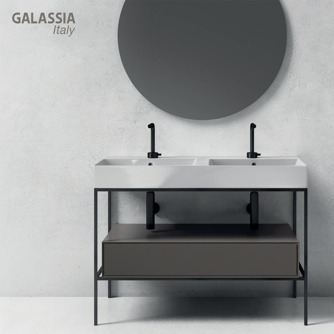 Раковина мебельная GALASSIA Meg11Pro 101 8937 белая в 100Kran: Широкий выбор и доступные цены.