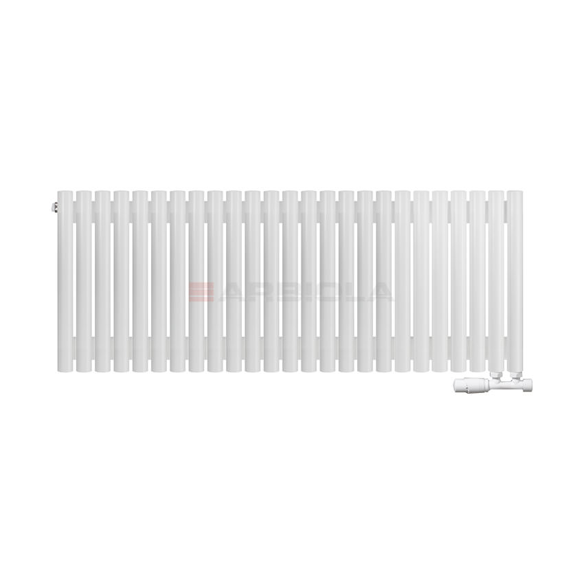 Вертикальный радиатор с нижним подключением Arbiola Iris V 108440 124,2 х 50 см ral classic от интернет-магазина сантехники 100Kran!