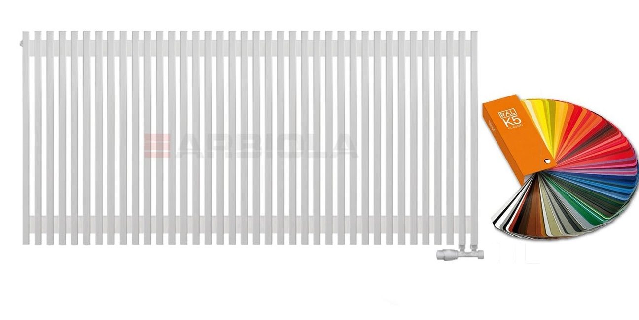 Вертикальный радиатор с нижним подключением Arbiola Compact V 102413 188 х 70 см ral classic от интернет-магазина сантехники 100Kran!
