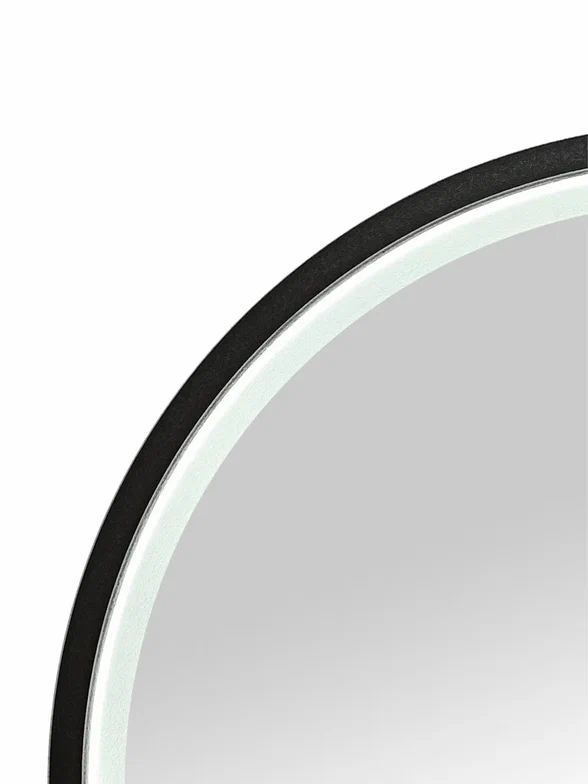 Зеркало с подсветкой "Style Black Led" D 600 100Kran: Широкий выбор и доступные цены.