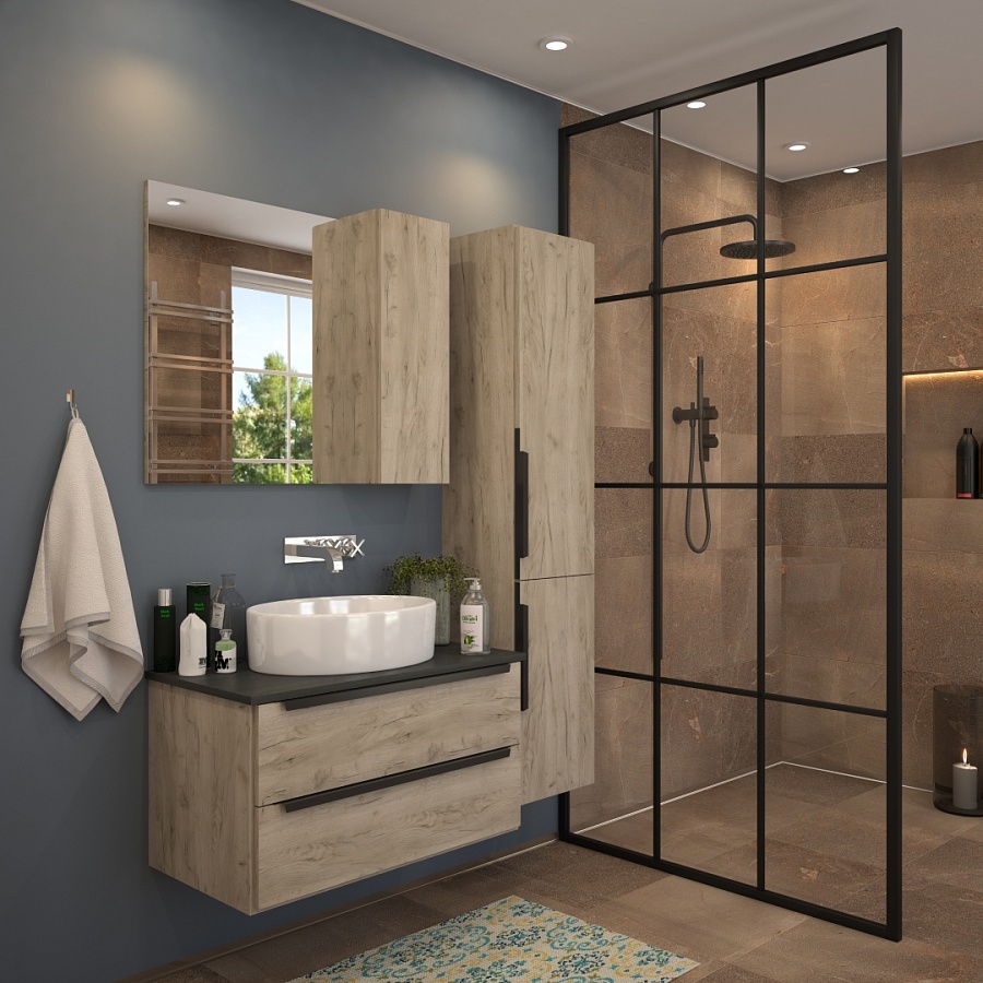 Раковина накладная Maretti Eleganza EN13NS82-844 50 см белая в 100Kran: Широкий выбор и доступные цены.