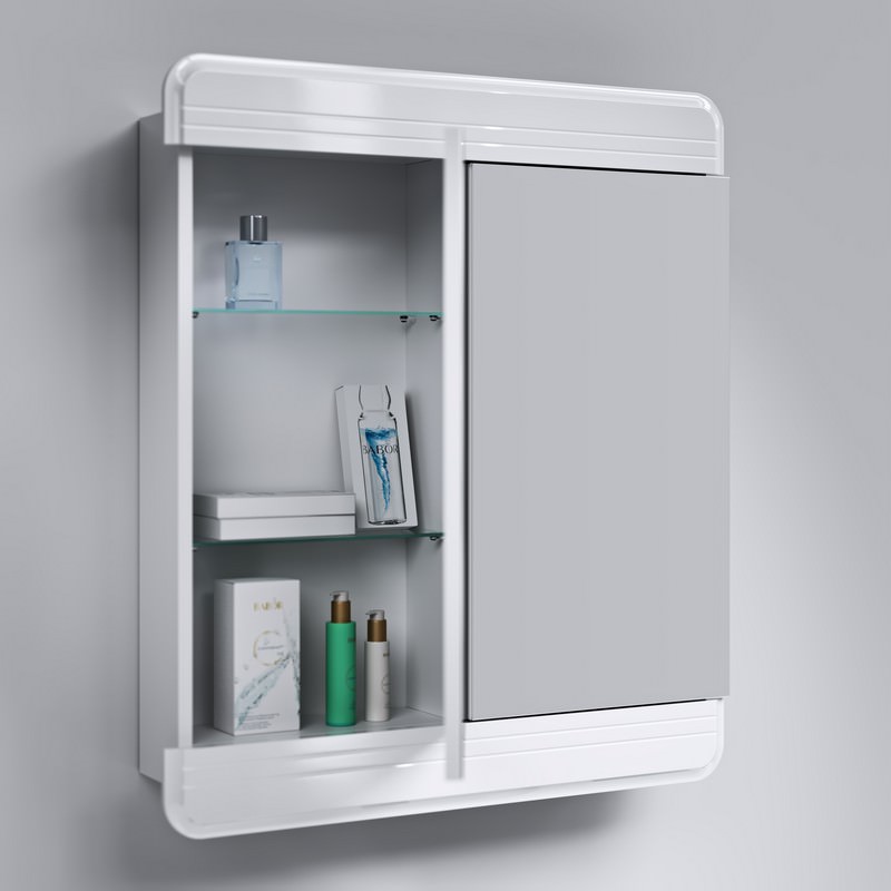 Зеркальный шкаф 75 см AQWELLA Corsica Белый Kor.04.07 создать уют и комфорт, это просто!