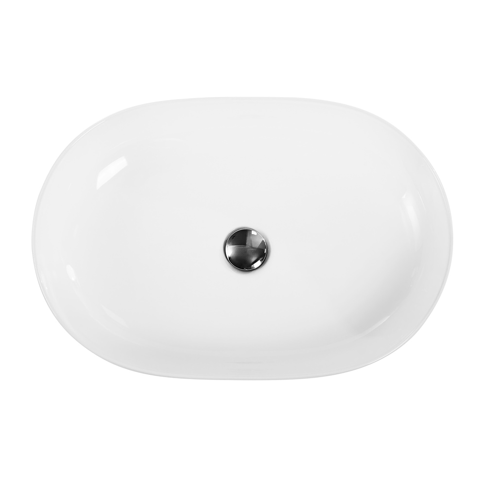Накладная раковина BelBagno BB1348 42  см белая глянцевая в 100Kran: Широкий выбор и доступные цены.