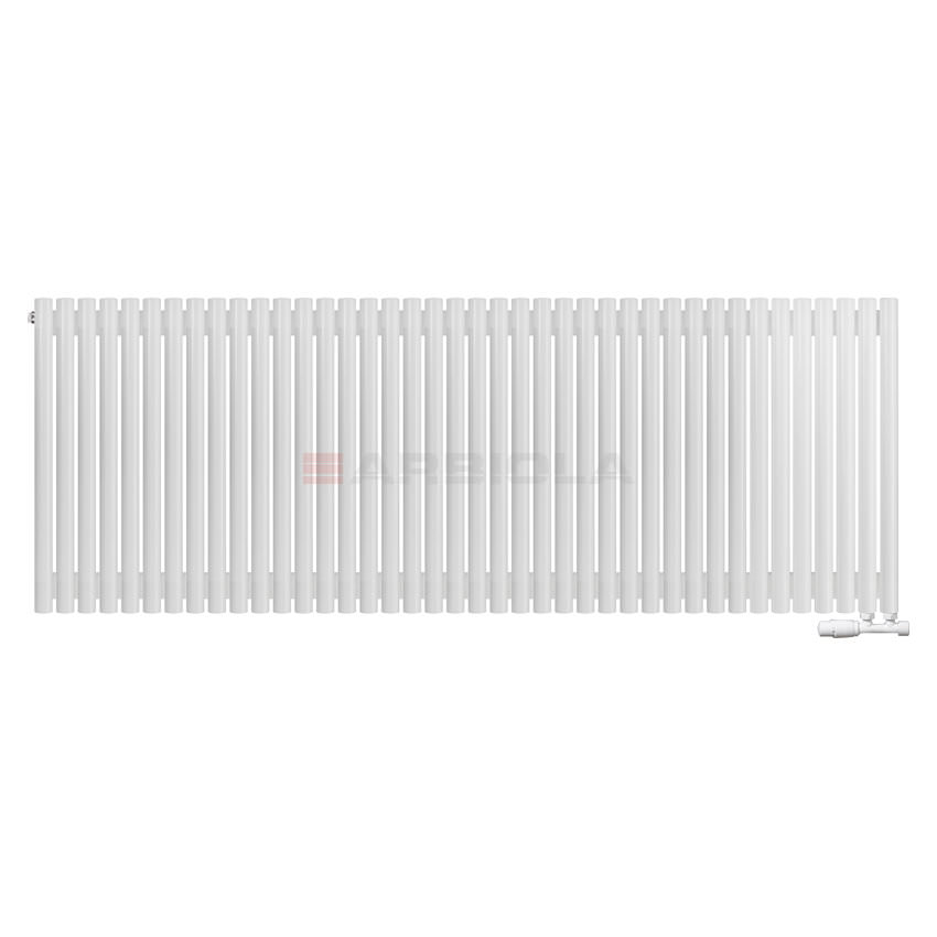 Вертикальный радиатор с нижним подключением Arbiola Iris V 108819 199,2 х 75 см белый матовый ral 9016 от интернет-магазина сантехники 100Kran!