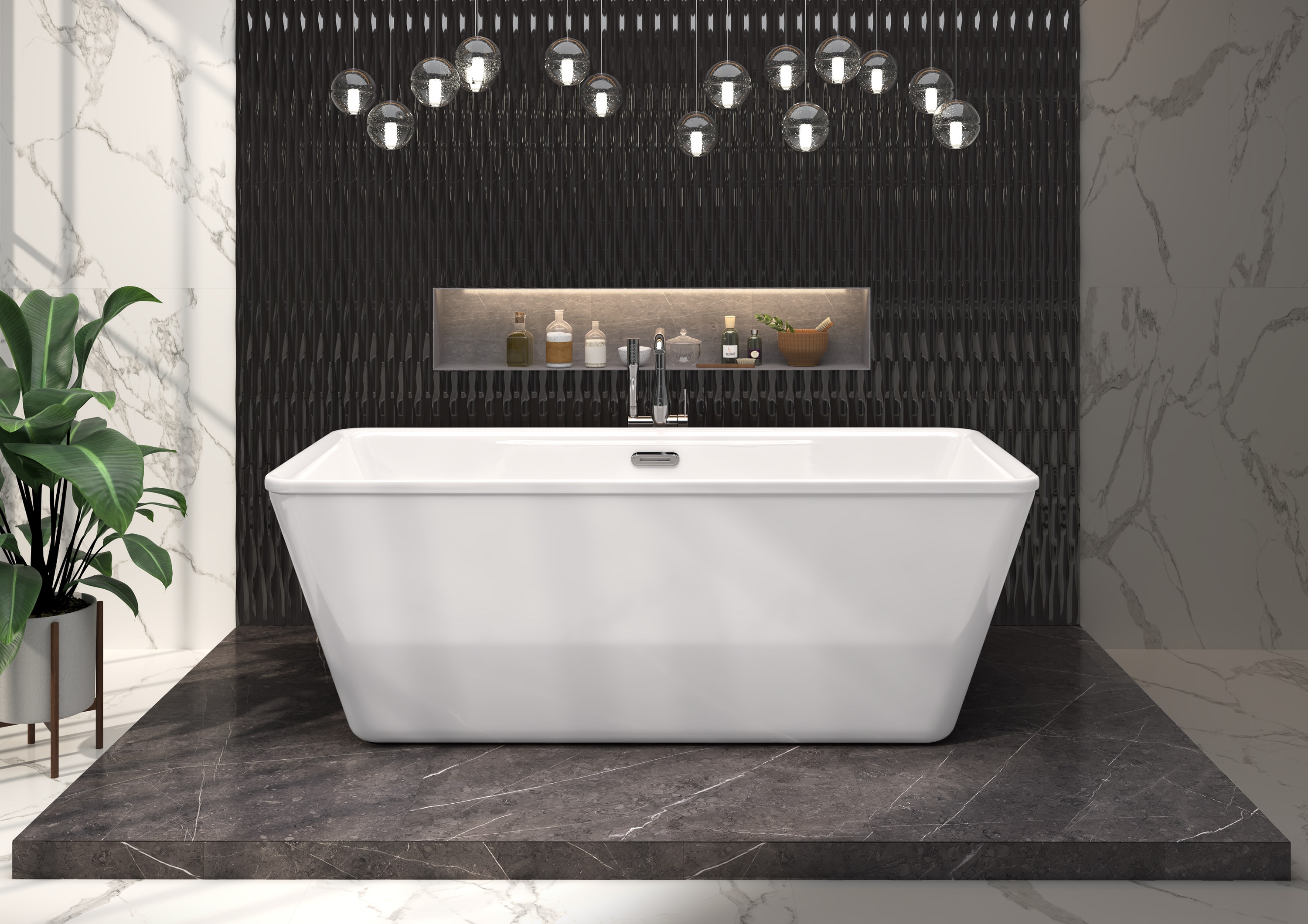 Ванна акриловая Aima Design ICON 170*75  01айк1775 в 100Kran: Широкий выбор и доступные цены.