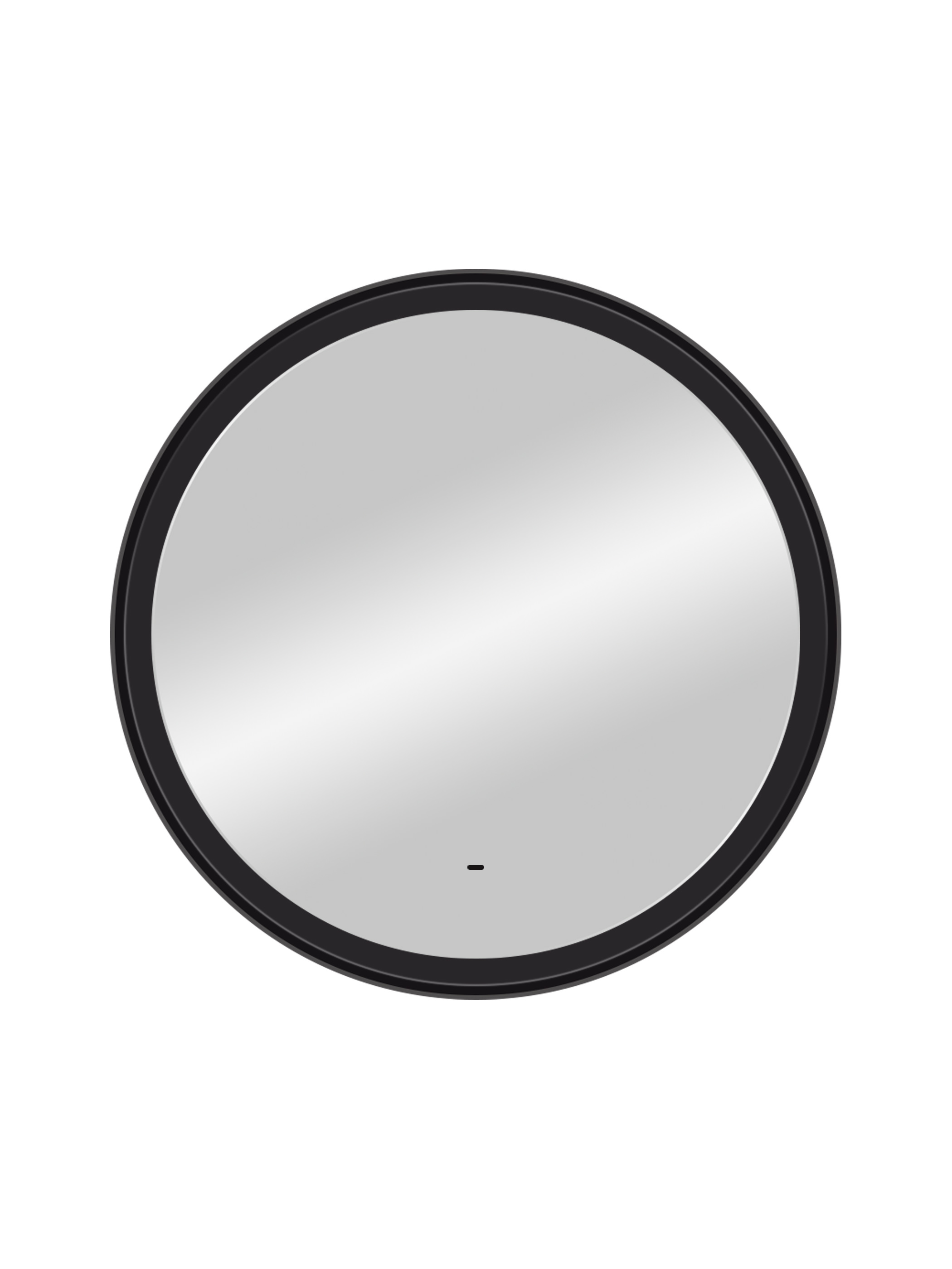 Зеркало с подсветкой "Planet black Led" D 800 с бесконтактным сенсором 100Kran: Широкий выбор и доступные цены.