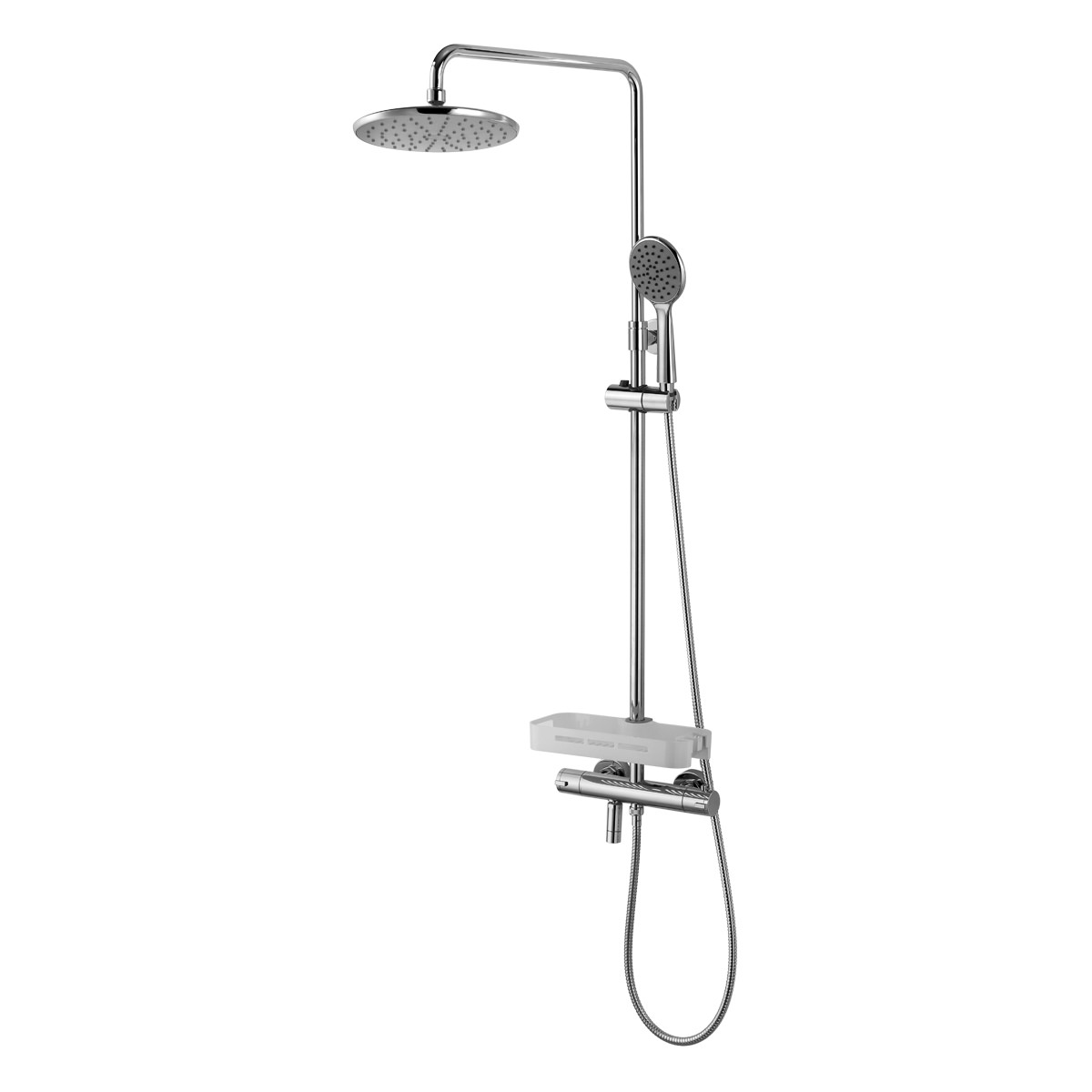 Душевая система с термостатом Lemark Tropic LM7010C хром в 100Kran: Широкий выбор и доступные цены.