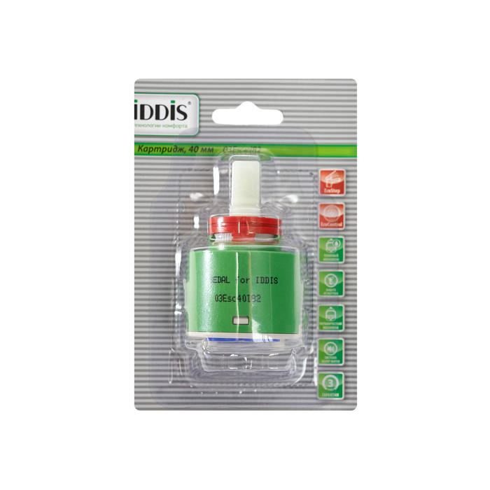 Картридж 40 мм EcoStop EcoControl 03 IDDIS 03ESC40i82 в 100Kran: Широкий выбор и доступные цены.