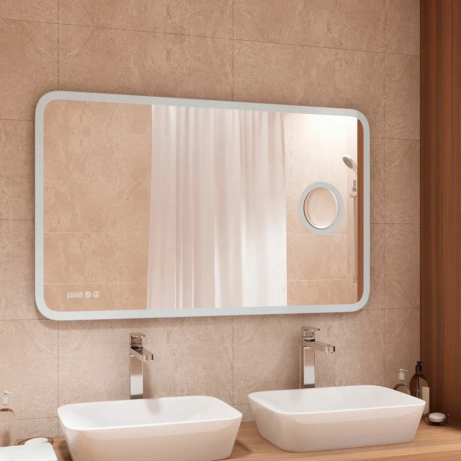 Зеркало с подсветкой "Bliss LED" 1200x800 ЗЛП546 100Kran: Широкий выбор и доступные цены.