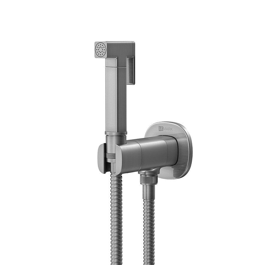 Гигиенический душ встраиваемый Lemark Solo LM7172GM графит в 100Kran: Широкий выбор и доступные цены.