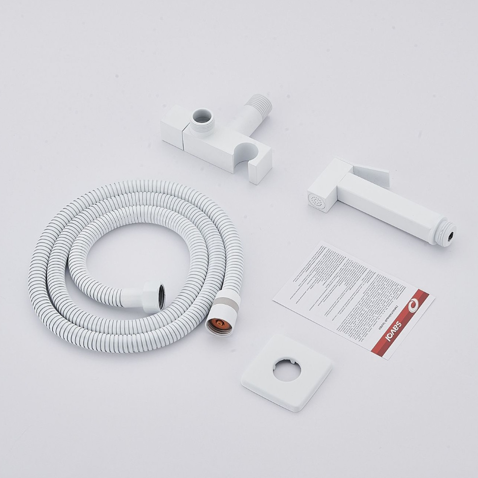 Гигиенический душ без смесителя Savol S-FXQ009W белый в 100Kran: Широкий выбор и доступные цены.