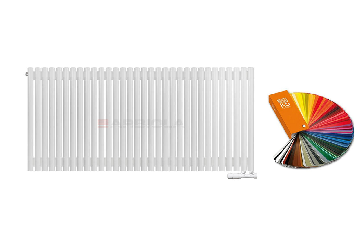Вертикальный радиатор с нижним подключением Arbiola Iris V 108797 159,2 х 75 см ral classic от интернет-магазина сантехники 100Kran!