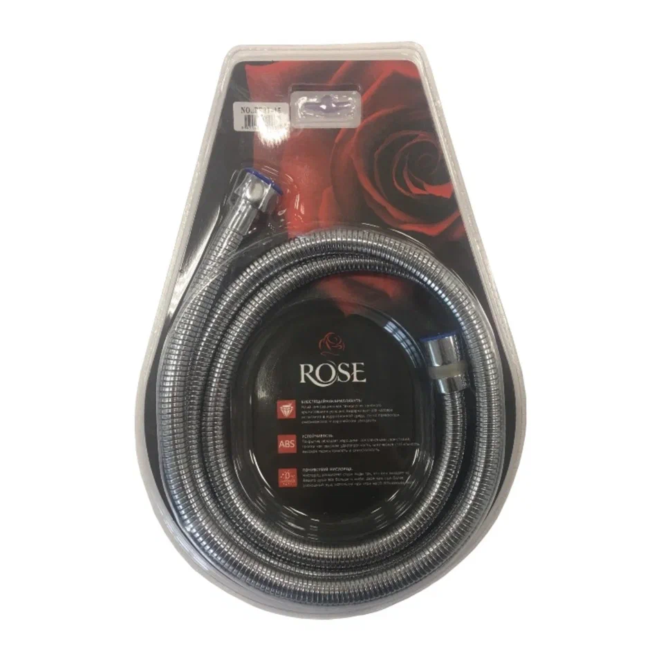 Душевой шланг Rose RE31-15 150 см хром в 100Kran: Широкий выбор и доступные цены.