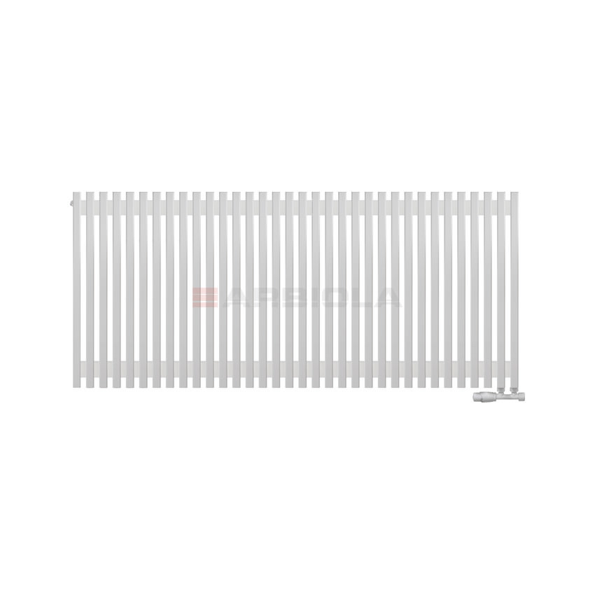 Вертикальный радиатор с нижним подключением Arbiola Compact V 102399 168 х 70 см белый матовый ral 9016 от интернет-магазина сантехники 100Kran!