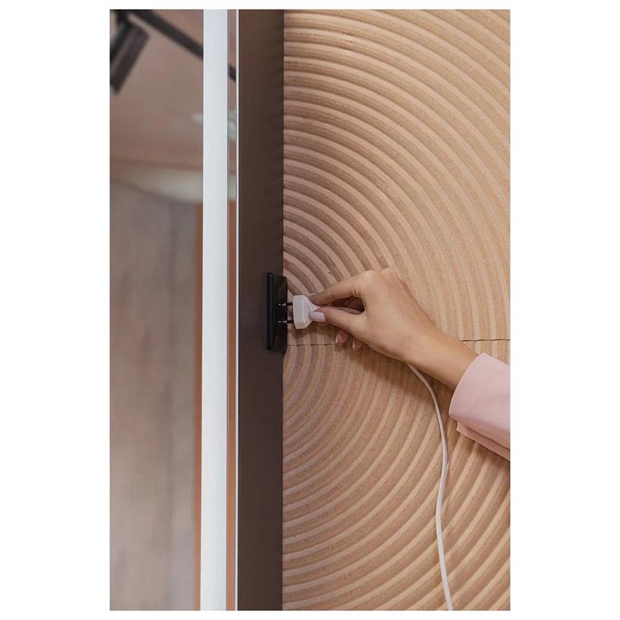 Зеркальный шкаф с подсветкой Silver Mirrors Фиджи-Антрацит Flip 60 х 80 см  LED-00003042 ИК бесконтактный сенсор создать уют и комфорт, это просто!