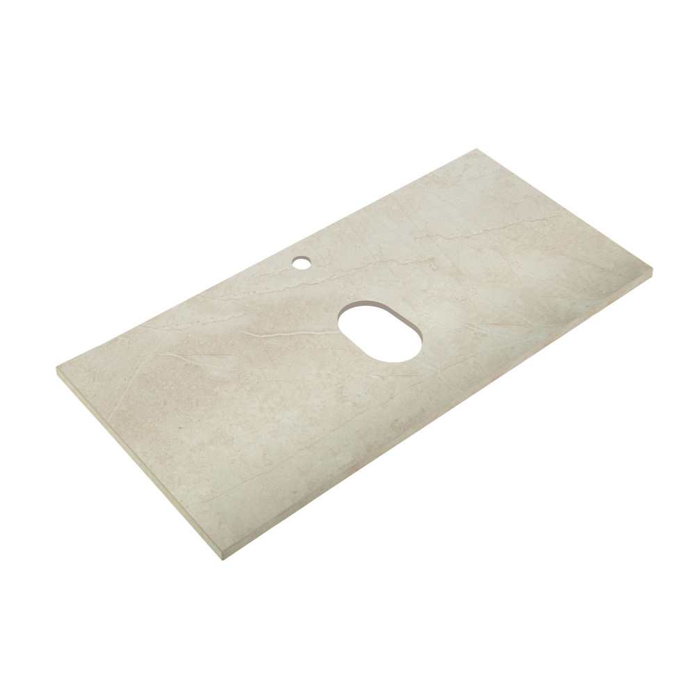Столешница из керамогранита BelBagno 100 см KEP-100-MCO Marmo Crema Opaco в 100Kran: Широкий выбор и доступные цены.