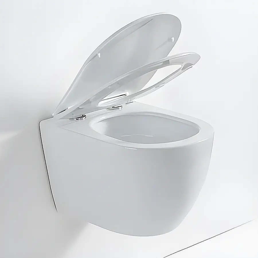 Унитаз безободковый подвесной Casa Benelle BC-1007 Tornado белый в 100Kran: Широкий выбор и доступные цены.