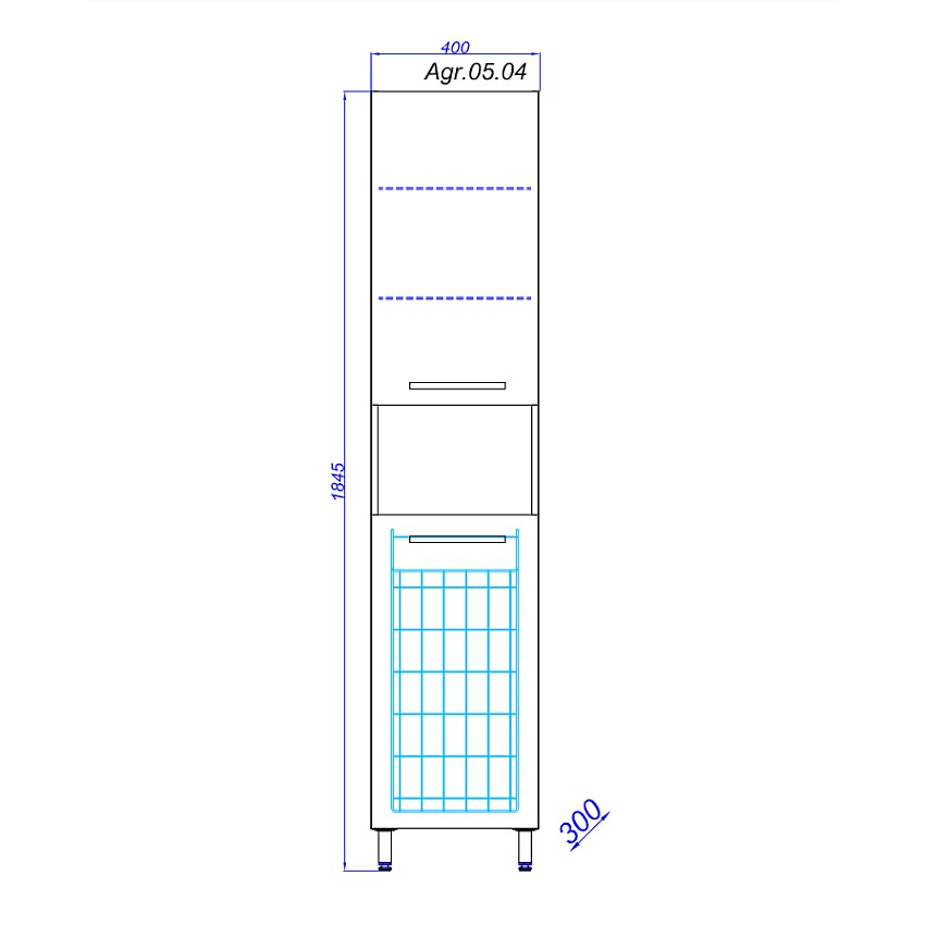 Пенал напольный Aqwella Аллегро 40 Agr.05.04 белый в 100Kran: Широкий выбор и доступные цены.