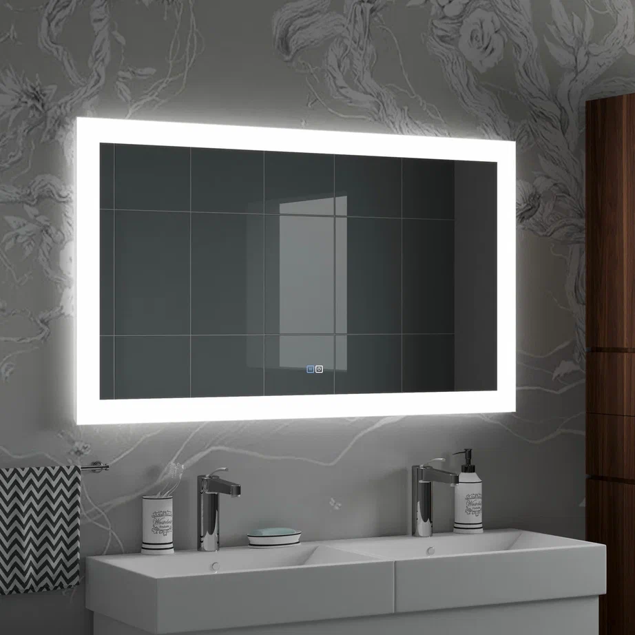 Зеркало с подсветкой "Relax  mediun" 1200x800 100Kran: Широкий выбор и доступные цены.