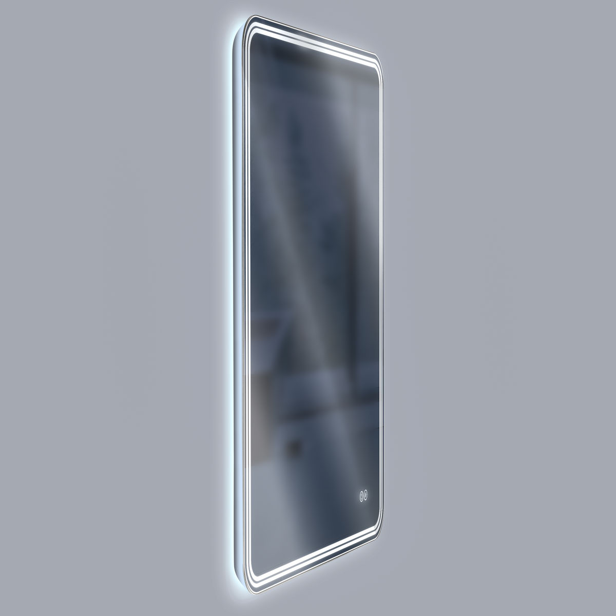 Зеркало с подсветкой Vincea LED VLM-3MA600-2 600х800 c сенсорным выключателем и диммером обогрев 100Kran: Широкий выбор и доступные цены.