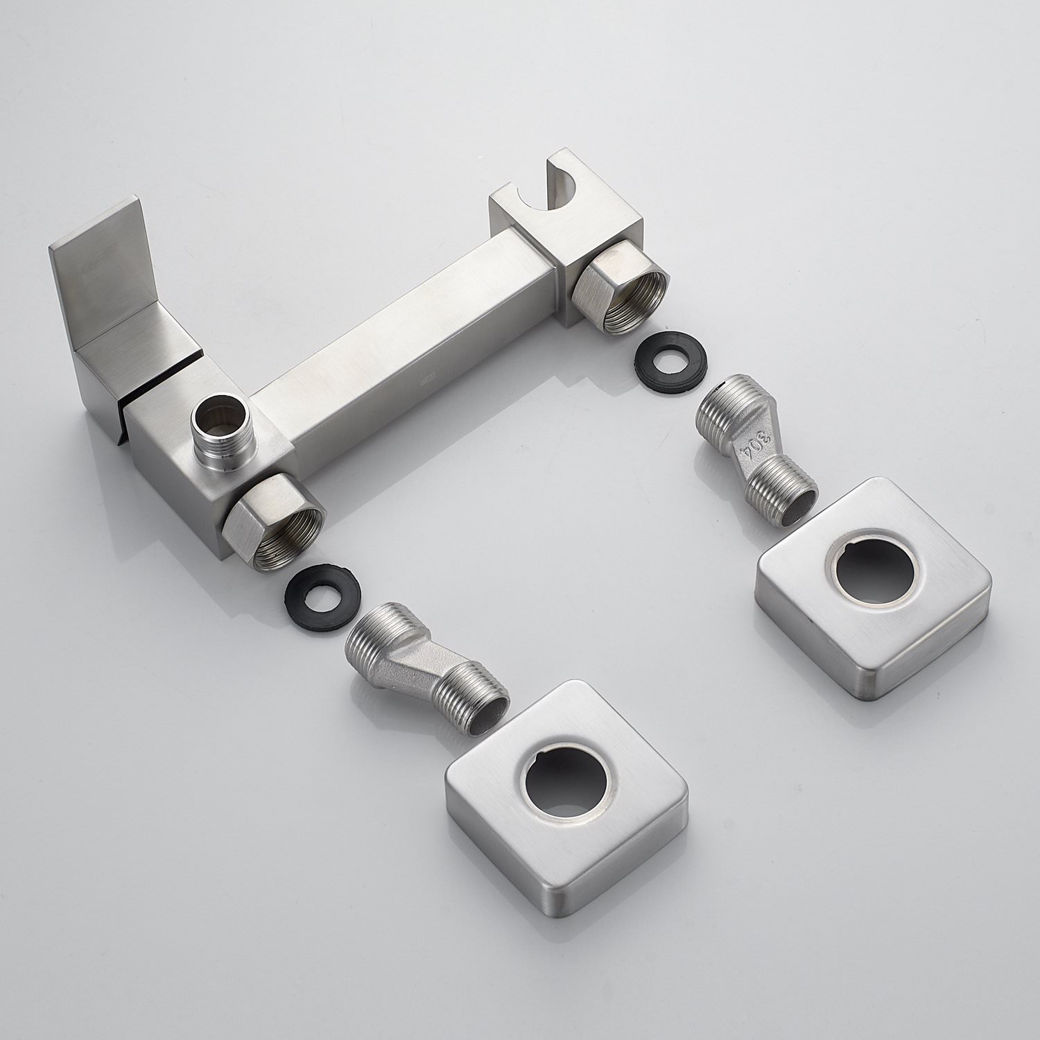 Гигиенический душ со смесителем Raffine F237L сатин в 100Kran: Широкий выбор и доступные цены.