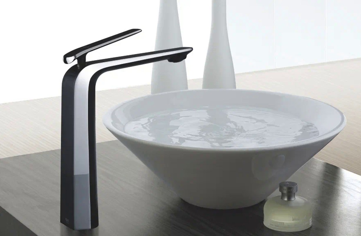 Смеситель для раковины Rose R13H R1311H черный в 100Kran: Широкий выбор и доступные цены.