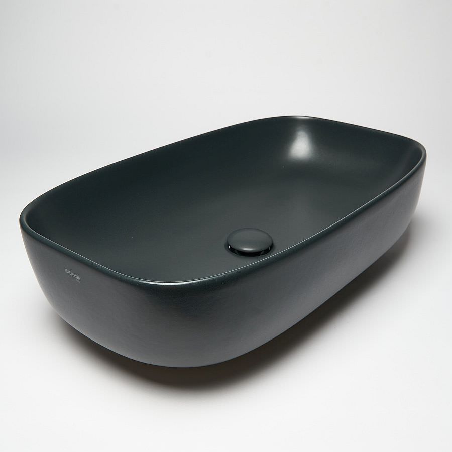 Раковина накладная GALASSIA DREAM 65 7300NEMT черная матовая в 100Kran: Широкий выбор и доступные цены.