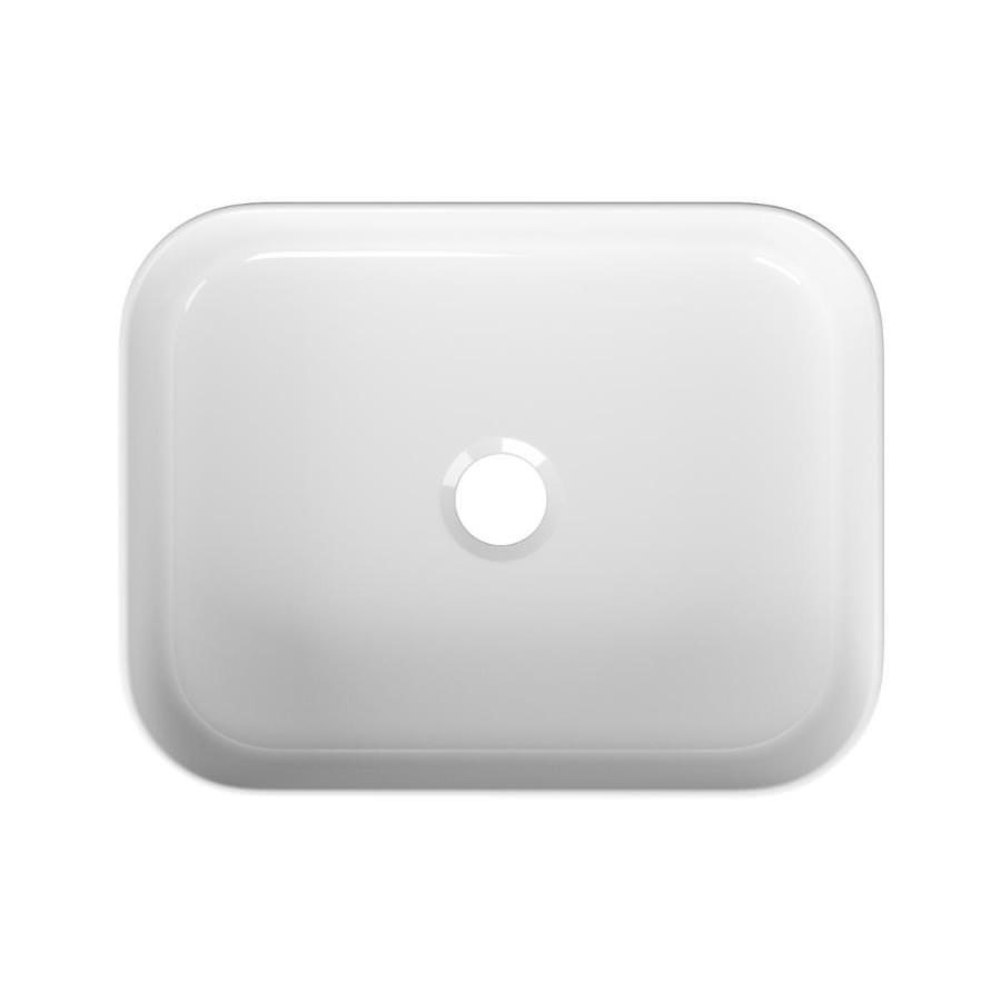 Раковина накладная 50 см Point Меркурий PN43832 белый в 100Kran: Широкий выбор и доступные цены.