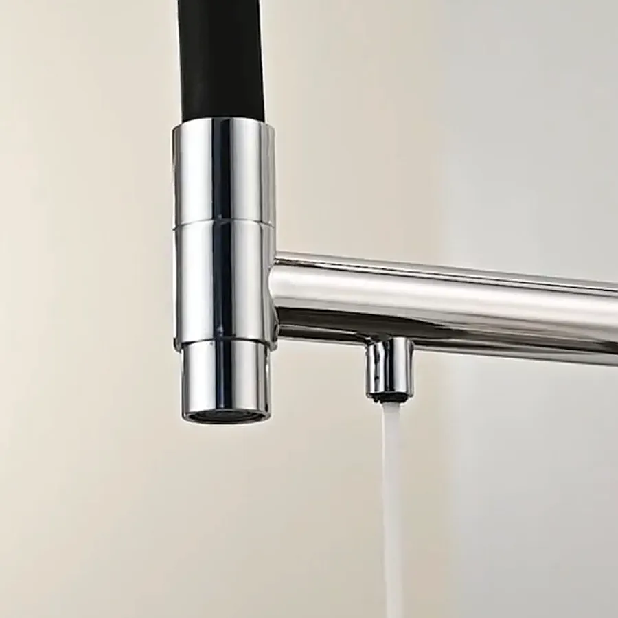 Смеситель для кухни с подключением фильтра FAUCET DREISER RH-7732-QH оружейная сталь в 100Kran: Широкий выбор и доступные цены.