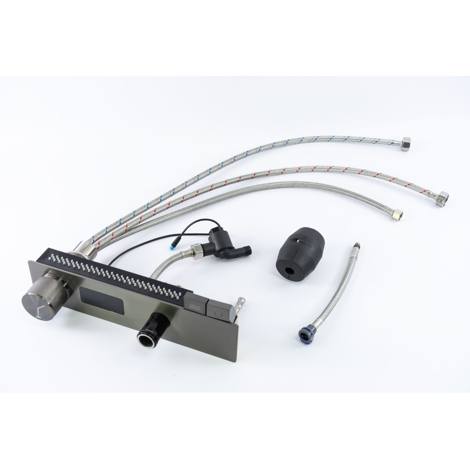 Многофункциональная кухонная мойка Fmark FSC003Q графит в 100Kran: Широкий выбор и доступные цены.