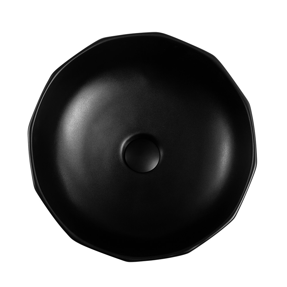 Накладная раковина BelBagno BB1409H301 41  см черная глянцевая в 100Kran: Широкий выбор и доступные цены.