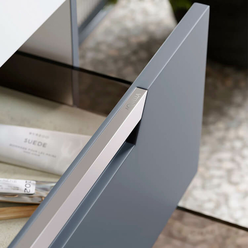 Тумба под раковину Aqwella Cube 90 CUB0109GR подвесная серая матовая в 100Kran: Широкий выбор и доступные цены.