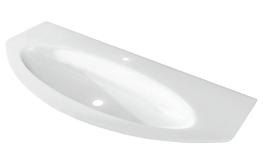 Раковина мебельная CEZARES 122 см EDEN 82368 Extra light белая в 100Kran: Широкий выбор и доступные цены.
