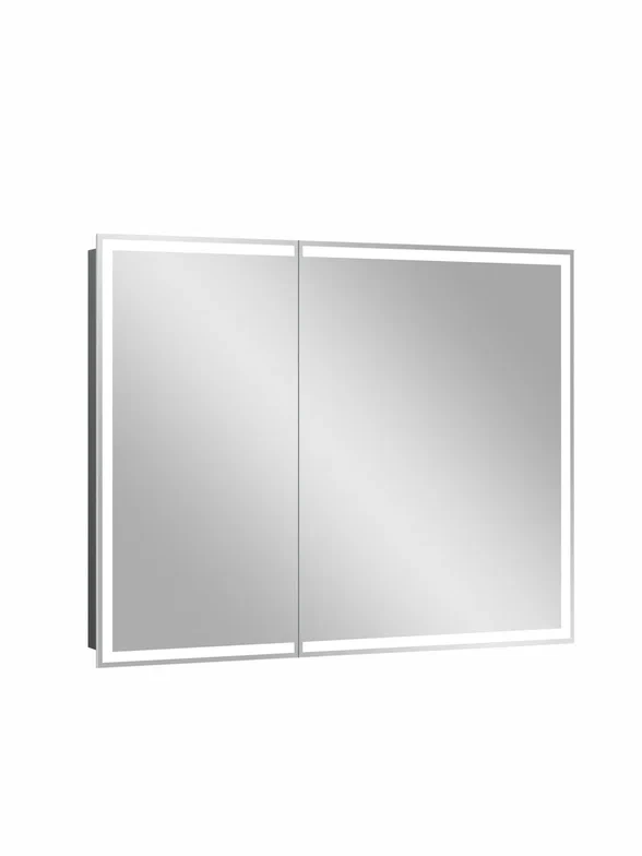 Зеркало-шкаф с подсветкой "Allure Led" 1000х800 розеткой МВК044 создать уют и комфорт, это просто!