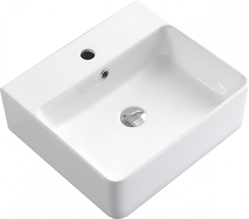Раковина накладная ESBANO 46 см ESRNCIRC46W CIRCON-46 (white) белый в 100Kran: Широкий выбор и доступные цены.