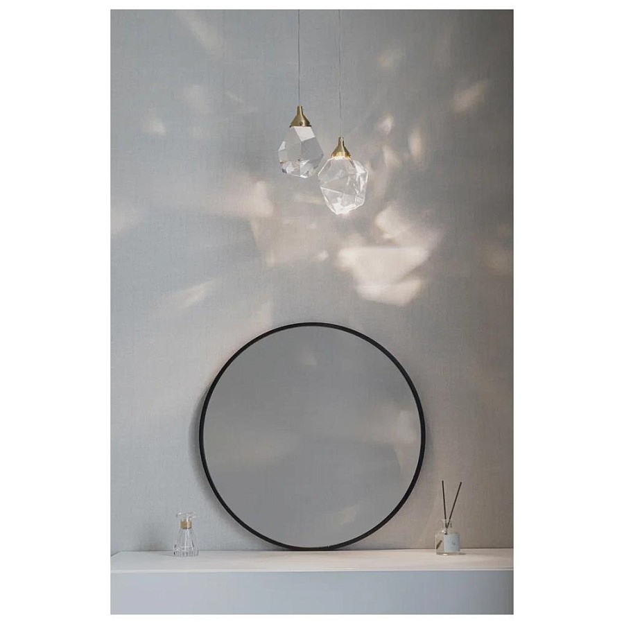 Зеркало Silver Mirrors Selena D50 см ФР-00002531 черное 100Kran: Широкий выбор и доступные цены.