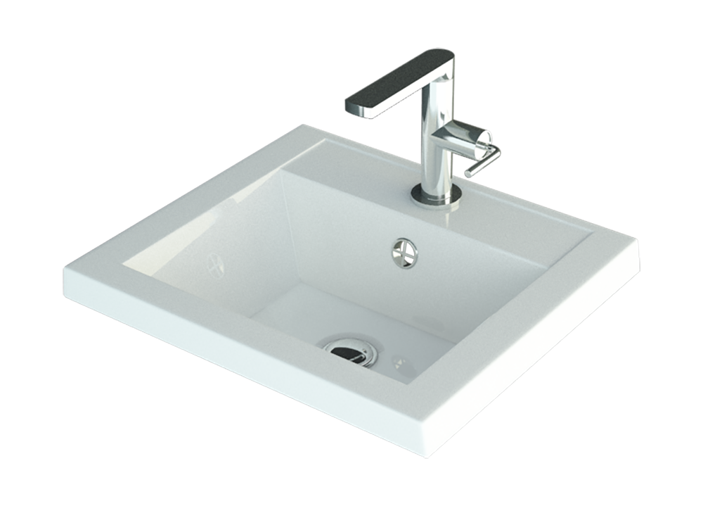 Раковина мебельная Misty Алиса 50 см белая 4627173210294 в 100Kran: Широкий выбор и доступные цены.