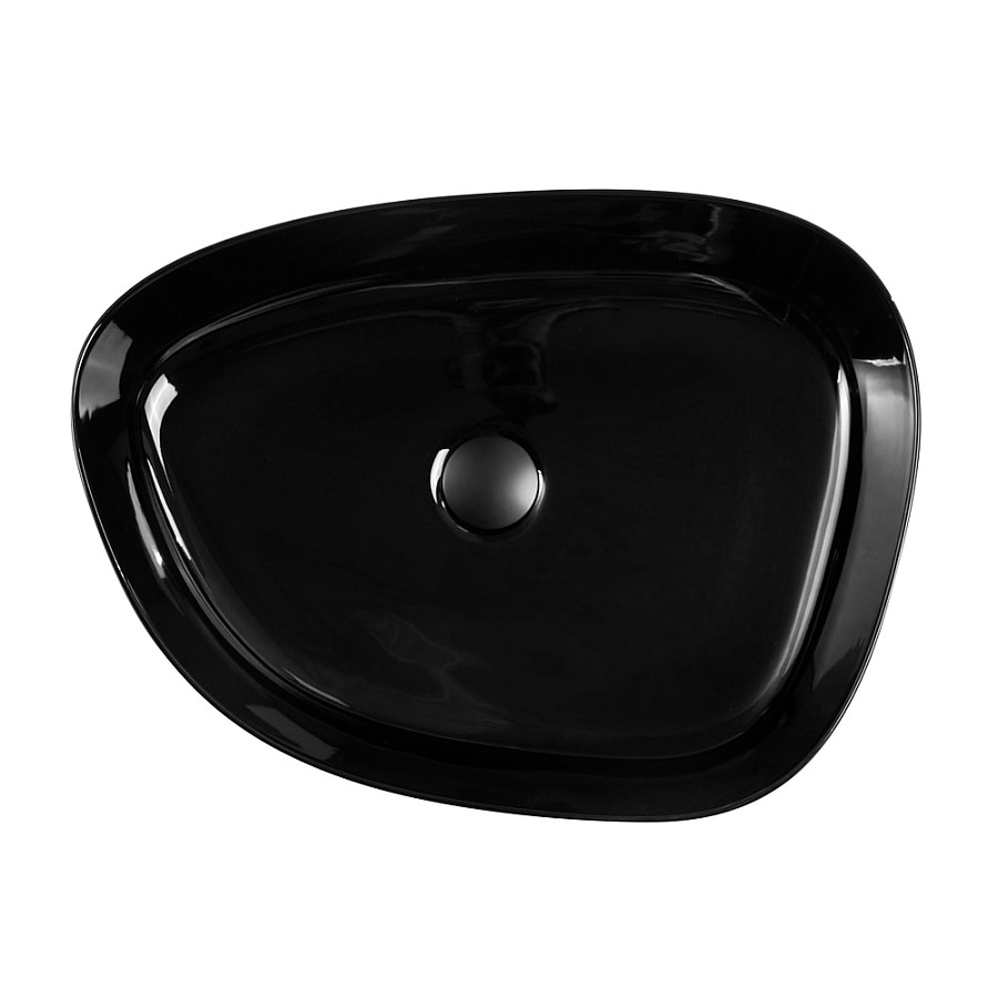 Накладная раковина BelBagno BB1435-NERO 41,5  см черная в 100Kran: Широкий выбор и доступные цены.